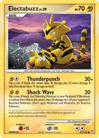 Electabuzz 81/130 · Reverse Holo