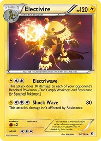 Electivire 54/149 · Reverse Holo
