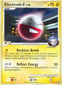 Electrode G 39/111 · Reverse Holo