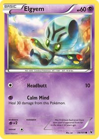 Elgyem 54/101 · Reverse Holo