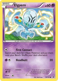 Elgyem 55/101 · Reverse Holo