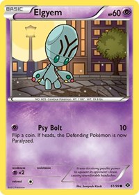Elgyem 61/99 · Reverse Holo