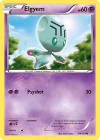 Elgyem 68/135 · Reverse Holo