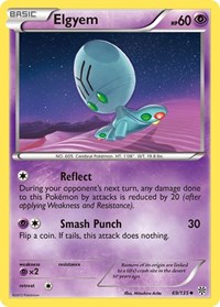 Elgyem 69/135 · Reverse Holo
