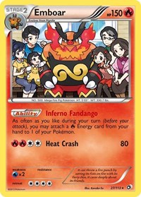 Emboar 27/113 · Reverse Holo