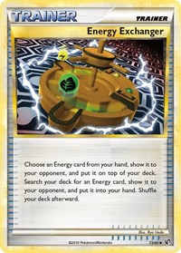 Energy Exchanger 73/90 Undaunted Reverse Holo Pokémon card