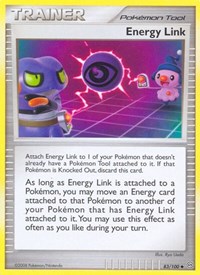 Energy Link 83/100 Stormfront Reverse Holo Pokémon card