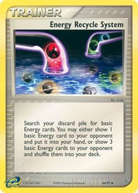Energy Recycle System 84/97 EX Dragon Reverse Holo Pokémon card