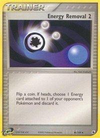Energy Removal 2 80/109 EX Ruby and Sapphire Reverse Holo Pokémon card