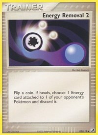 Energy Removal 2 82/115 EX Unseen Forces Reverse Holo Pokémon card