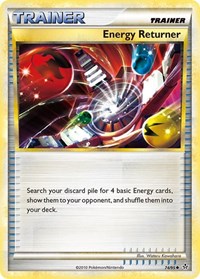 Energy Returner 74/95 Unleashed Reverse Holo Pokémon card