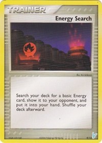Energy Search (Minun) 9/12 EX Trainer Kit 2: Plusle & Minun Pokémon card
