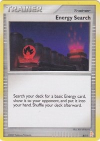 Energy Search (Lucario) 8/11 DP Trainer Kit: Manaphy & Lucario Pokémon card