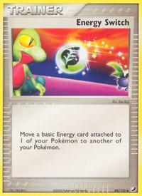 Energy Switch 84/115 EX Unseen Forces Reverse Holo Pokémon card
