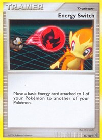 Energy Switch 84/100 Stormfront Reverse Holo Pokémon card