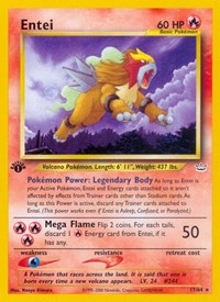 Entei 17/64 · 1st Edition