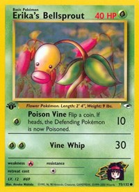 Erika's Bellsprout 075/132 · 1st Edition