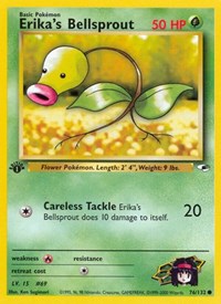 Erika's Bellsprout 076/132 · 1st Edition
