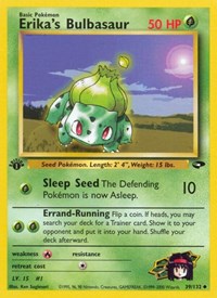 Erika's Bulbasaur 039/132 · 1st Edition