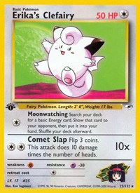 Erika's Clefairy 025/132 · 1st Edition