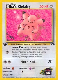Erika's Clefairy 040/132 · 1st Edition