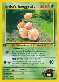 Erika's Exeggcute 043/132 · 1st Edition