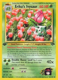 Erika's Ivysaur 041/132 · 1st Edition