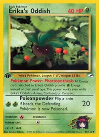 Erika's Oddish 047/132 · 1st Edition