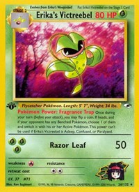 Erika's Victreebel 026/132 · 1st Edition