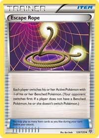 Escape Rope 120/135 Plasma Storm Reverse Holo Pokémon card