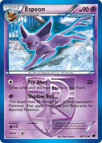 Espeon (Team Plasma) 48/116 · Reverse Holo