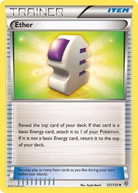 Ether 121/135 Plasma Storm Reverse Holo Pokémon card