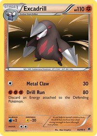 Excadrill 56/98 · Reverse Holo