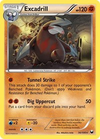 Excadrill 56/108 · Reverse Holo