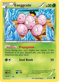 Exeggcute 4/116 · Reverse Holo