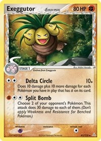 Exeggutor (Delta Species) 41/110 · Reverse Holo