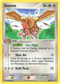 Fearow 24/112 · Reverse Holo