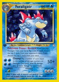 Feraligatr 004/111 · 1st Edition