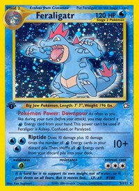 Feraligatr 005/111 · 1st Edition