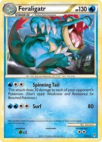 Feraligatr 25/95 · Reverse Holo