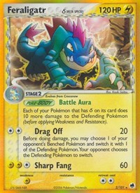 Feraligatr (Delta Species) 2/101 · Reverse Holo