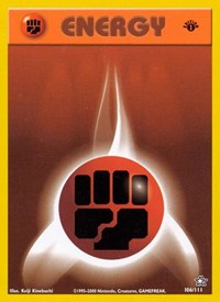 Fighting Energy 106/111 Neo Genesis 1st Edition Pokémon card