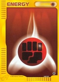 Fighting Energy 160/165 Expedition Pokémon card