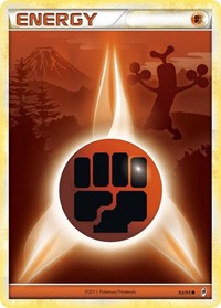 Fighting Energy 93/95 Call of Legends Pokémon card