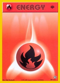 Fire Energy 107/111 Neo Genesis 1st Edition Pokémon card