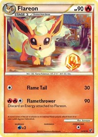 Flareon 26/90 · Reverse Holo
