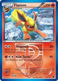 Flareon (Team Plasma) 12/116 · Reverse Holo