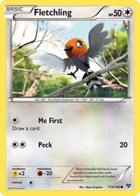 Fletchling 113/146 · Reverse Holo