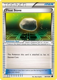 Float Stone 99/116 Plasma Freeze Reverse Holo Pokémon card