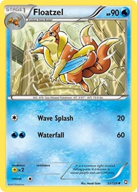 Floatzel 33/124 · Reverse Holo